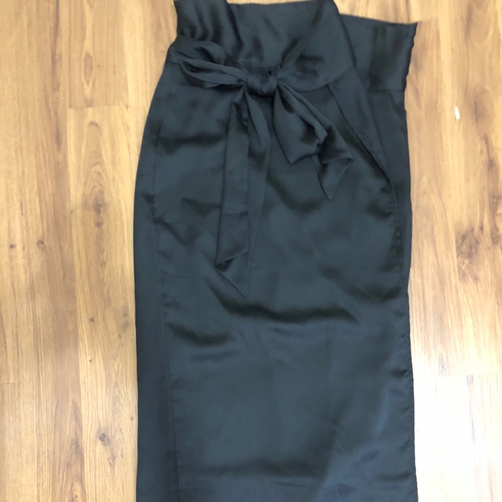 Black Wrap Around Skirt